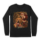 Christmas Dog Funny Selfies With Santa - Personalized Dog Long Sleeve T-shirt, Gift For Dog Lover