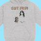 Cat Mom And Her Cat - Custom Mother And Cat - Gift For Mother's Day And Cat Lovers - Personalized Pullover Hoodie