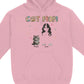 Cat Mom And Her Cat - Custom Mother And Cat - Gift For Mother's Day And Cat Lovers - Personalized Pullover Hoodie