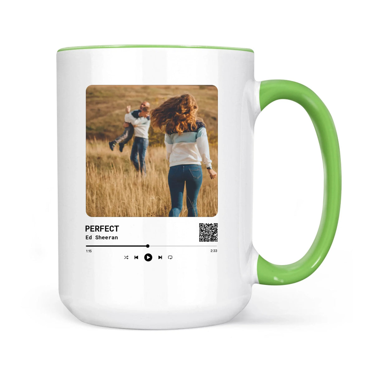 Media Player Mug - Custom Your Photo On Mug
