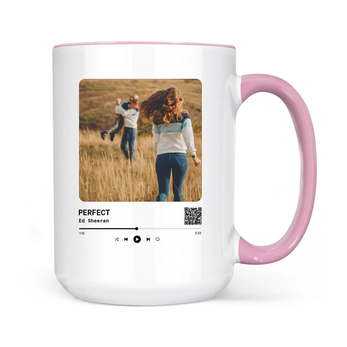 Media Player Mug - Custom Your Photo On Mug