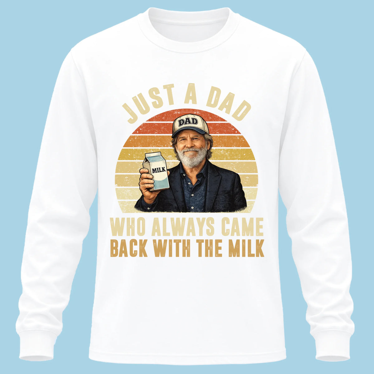Long Sleeve Shirt Mockup Font 3