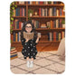 Just One More Chapter Blanket - Custom Bookish Gift for Book Lover, Personalized Girl Reading Books Blanket
